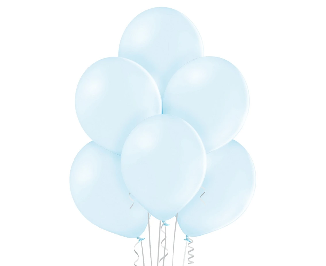 Balloons Belbal 12", B105-449, pastel ice blue, 100pcs